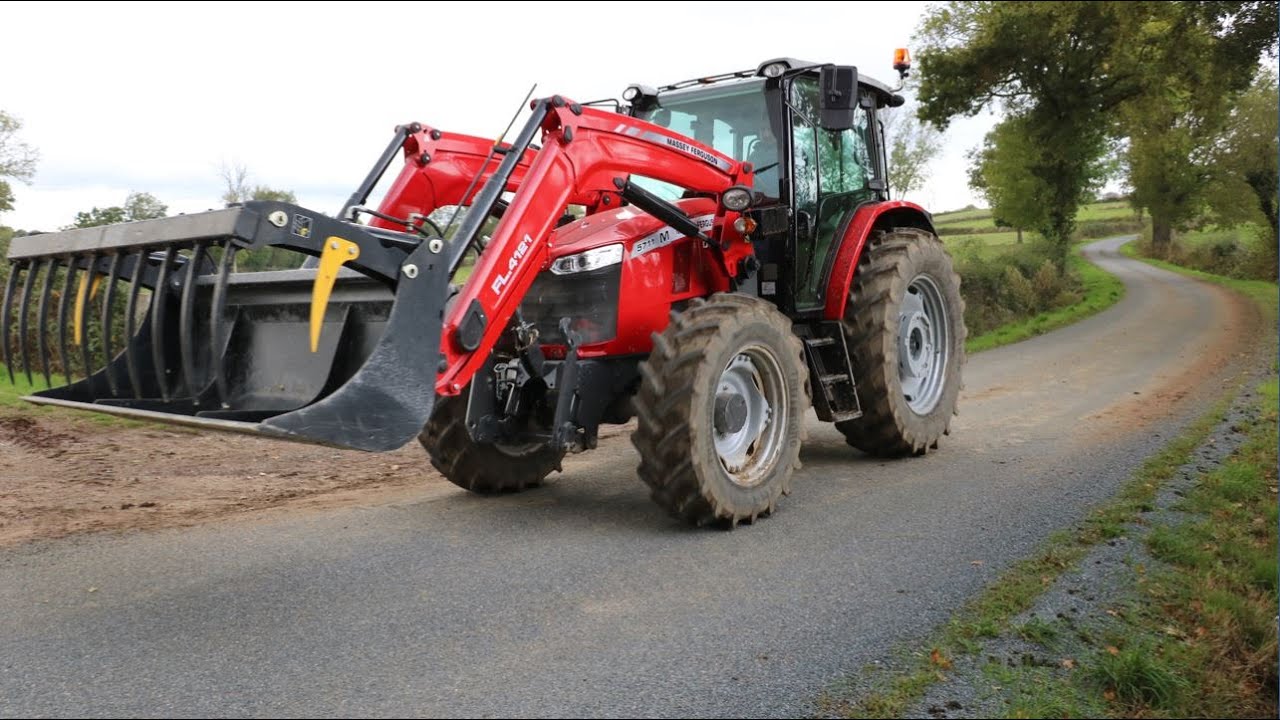 Test du Massey Ferguson MF 5711 M par Sébastien Tourret