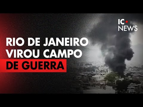 130 MORTES EM UM DIA: O RIO DE JANEIRO ENTROU EM GUERRA! - IC NEWS
