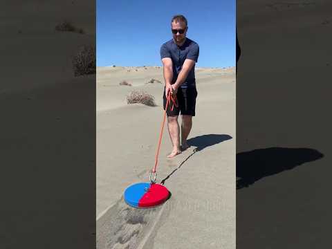 This Giant Magnet Pulled Invisible Metal from the Desert! 🧲😱