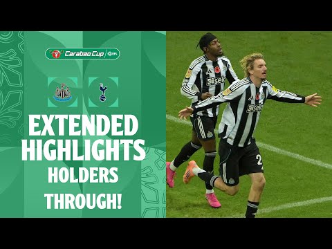 HOLDERS INTO THE HAT! | Newcastle United v Tottenham Hotspur Extended Highlights