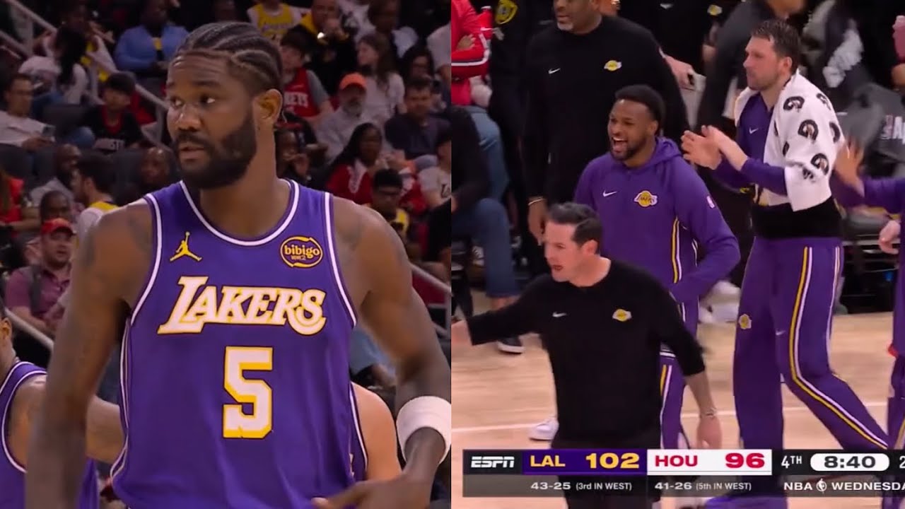 Deandre Ayton Excites Luka Doncic & JJ Redick 🔥