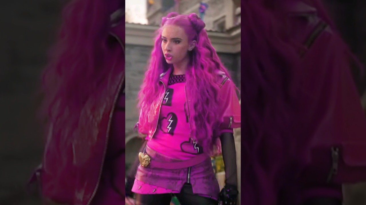 Imagining Red and Chloe in Pink and Green Shades - Descendants 4