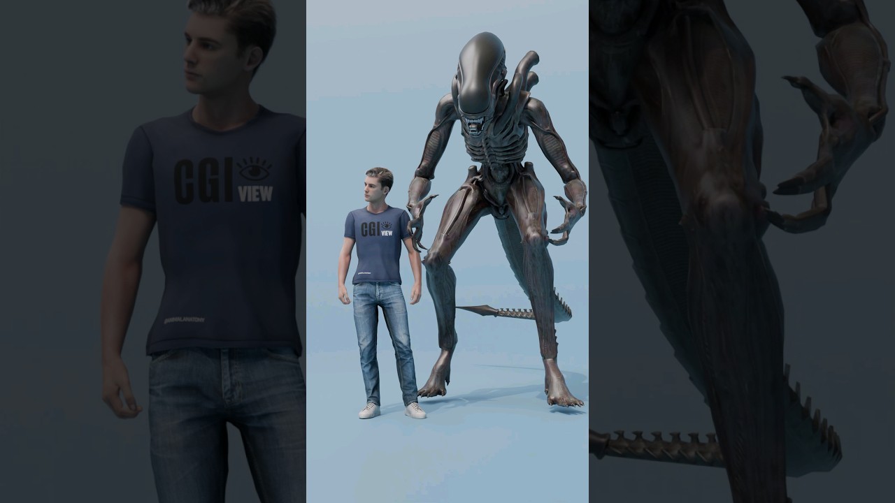 Xenomorph vs Cloverfield Monster: Monster Sizes Explored