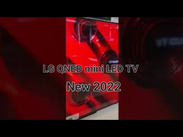 LG QNED Mini LED TV - 4K, 120Hz, HDMI 2.1