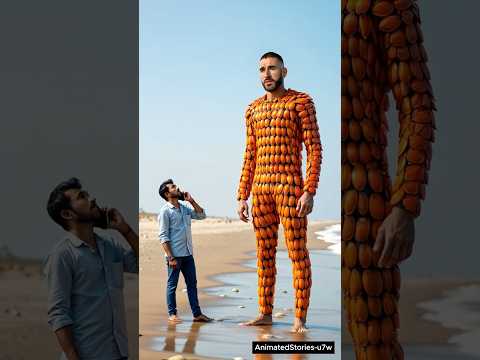 Karim Benzema covered in millions of orange beetles saved by farmer #animals #men #treatment