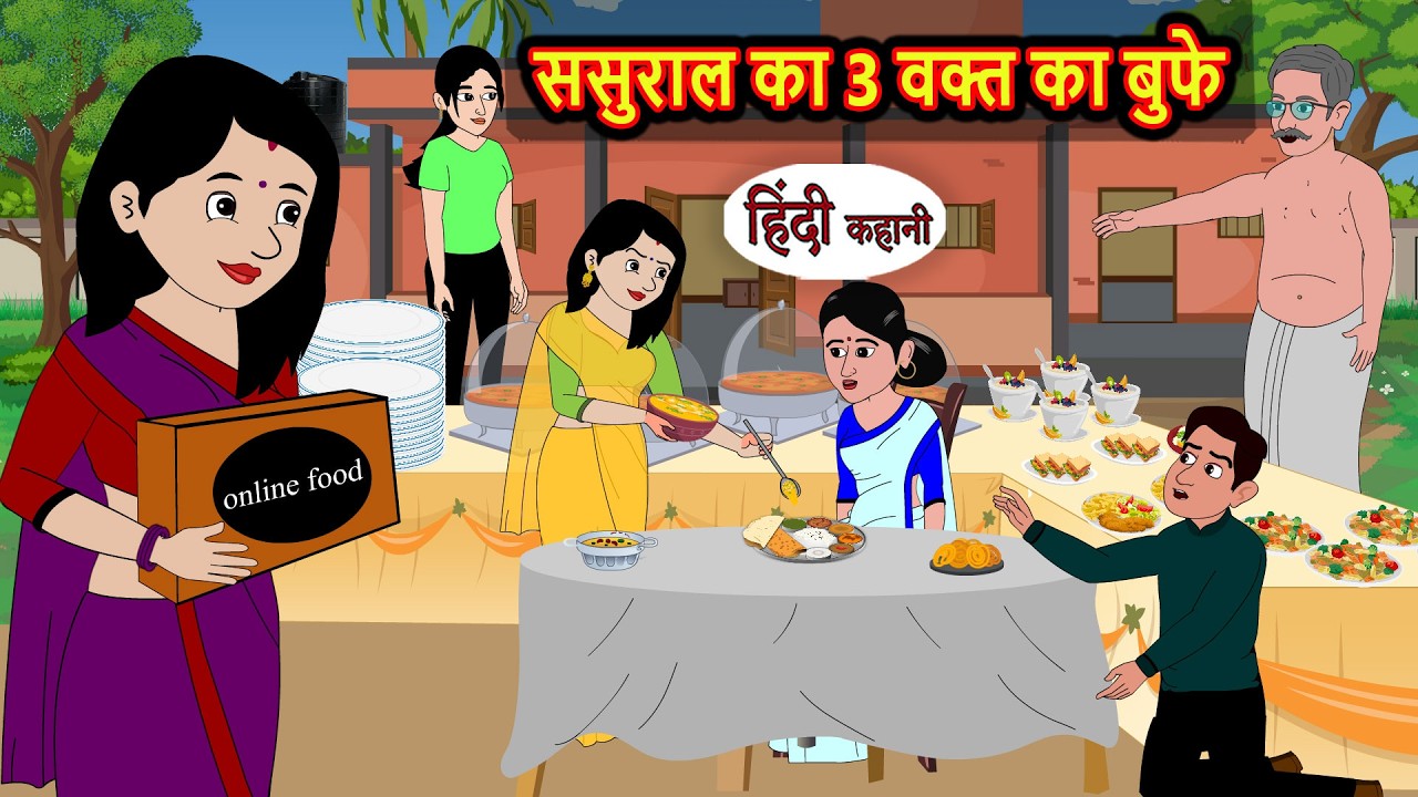 ससुराल का 3 वक्त का बुफे 🍽️