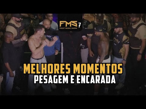 MELHORES MOMENTOS - PESAGEM E ENCARADA (FMS 7) 🔥