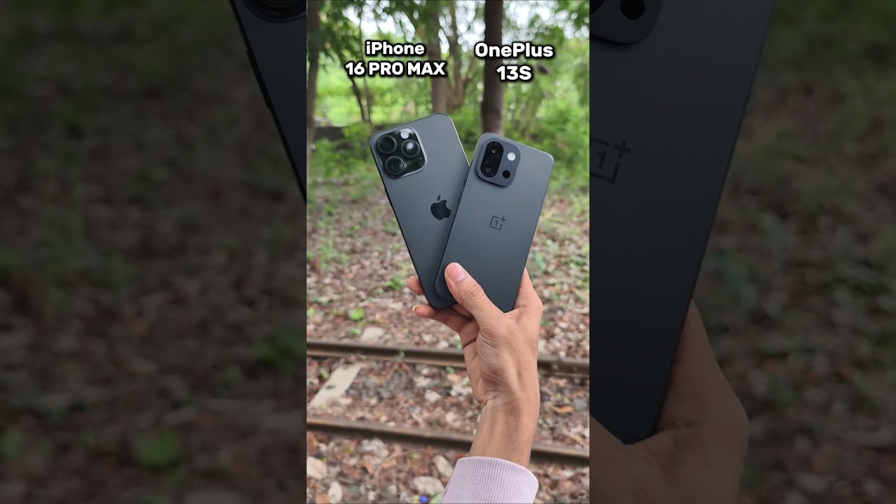 iPhone 16 Pro Max vs OnePlus 13S Camera Test 📱