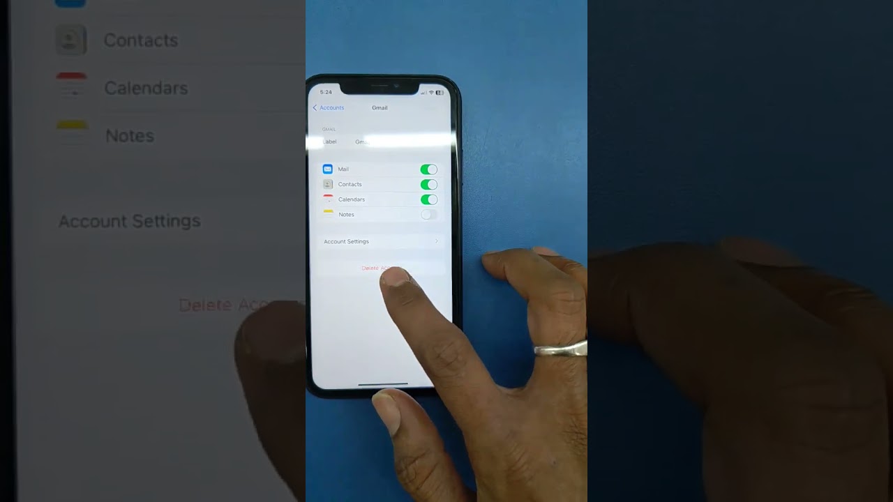 Remove Gmail from iPhone Easily