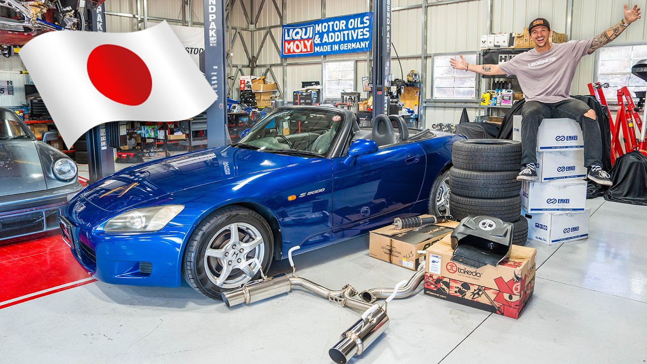 Build a JDM Honda S2000 in 20 Minutes! 🚗