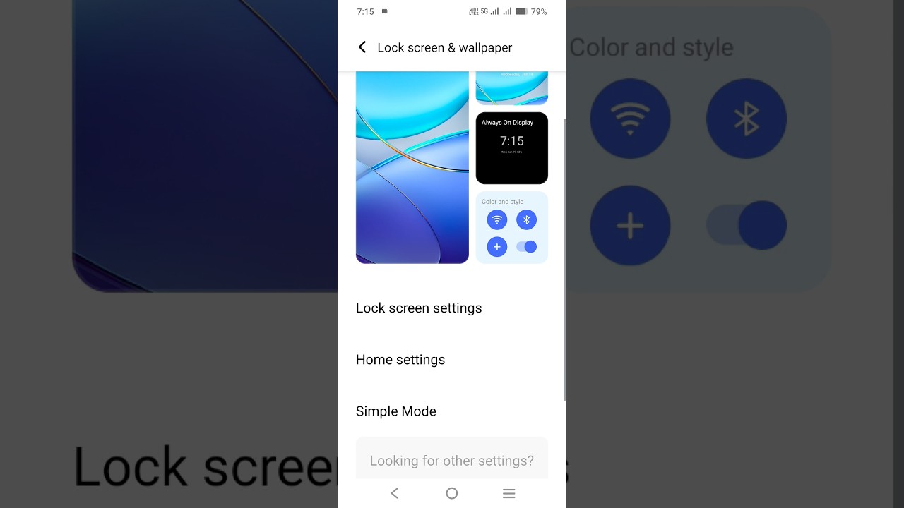 Vivo Lock Screen Poster Wallpaper Disable Guide