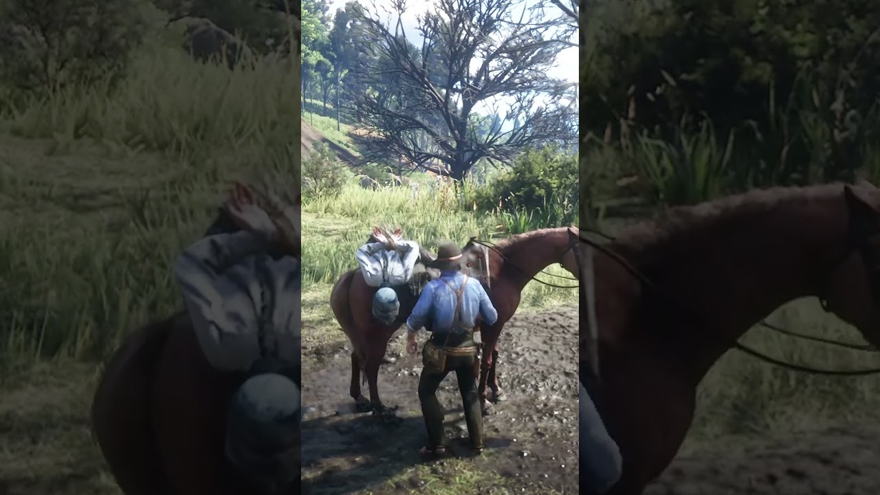 Sending a Lady to Heaven in RDR2 🌹