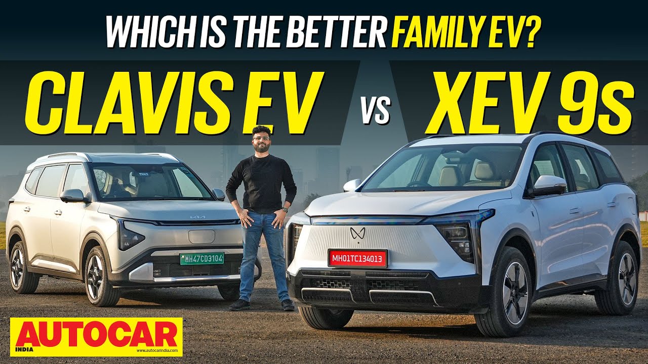 Mahindra XEV 9S vs Kia Carens Clavis EV: 7-Seater EV Showdown 🚗