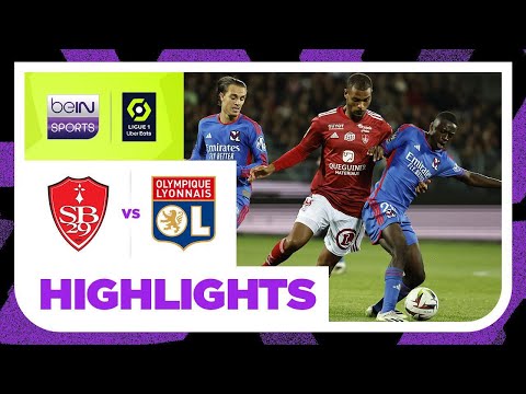 Brest v Lyon | Ligue 1 23/24 | Match Highlights