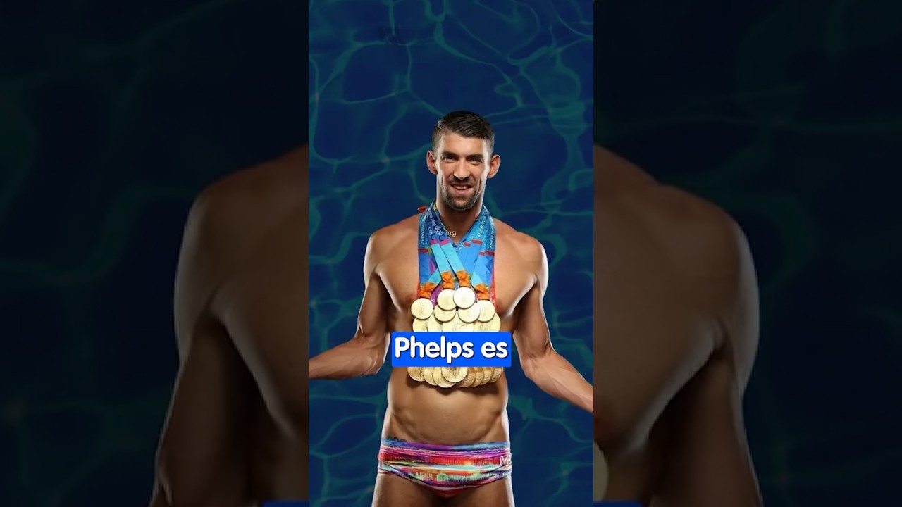 ¿Sabías que Michael Phelps es el nadador más laureado de la historia? 🏅