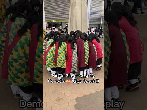 Demon Slayer Cosplay (Giyu Special) | No Roots💀✌️ #kimetsunoyaiba #demonslayer #anime #cosplay #fyp