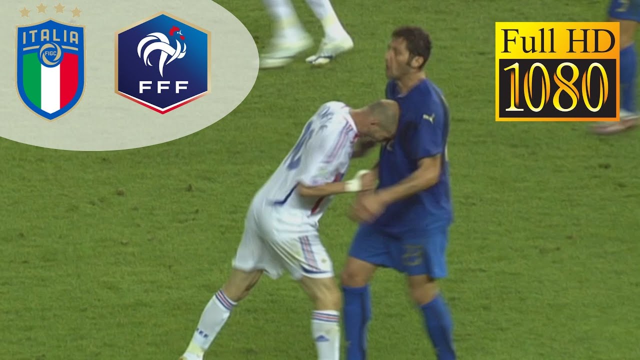 Italy vs France 2006 World Cup Final Highlights ⚽