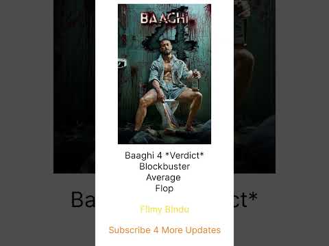 Baaghi 4 Movie Verdict Blockbuster/Flop #Baaghi4 #Baaghi #tigershroff #sanjaydutt #AHarsha #Verdict