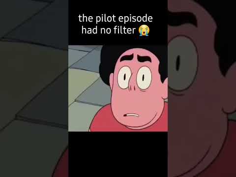 #stevenuniverse the pilot episode steven didnt have a filter at ALL