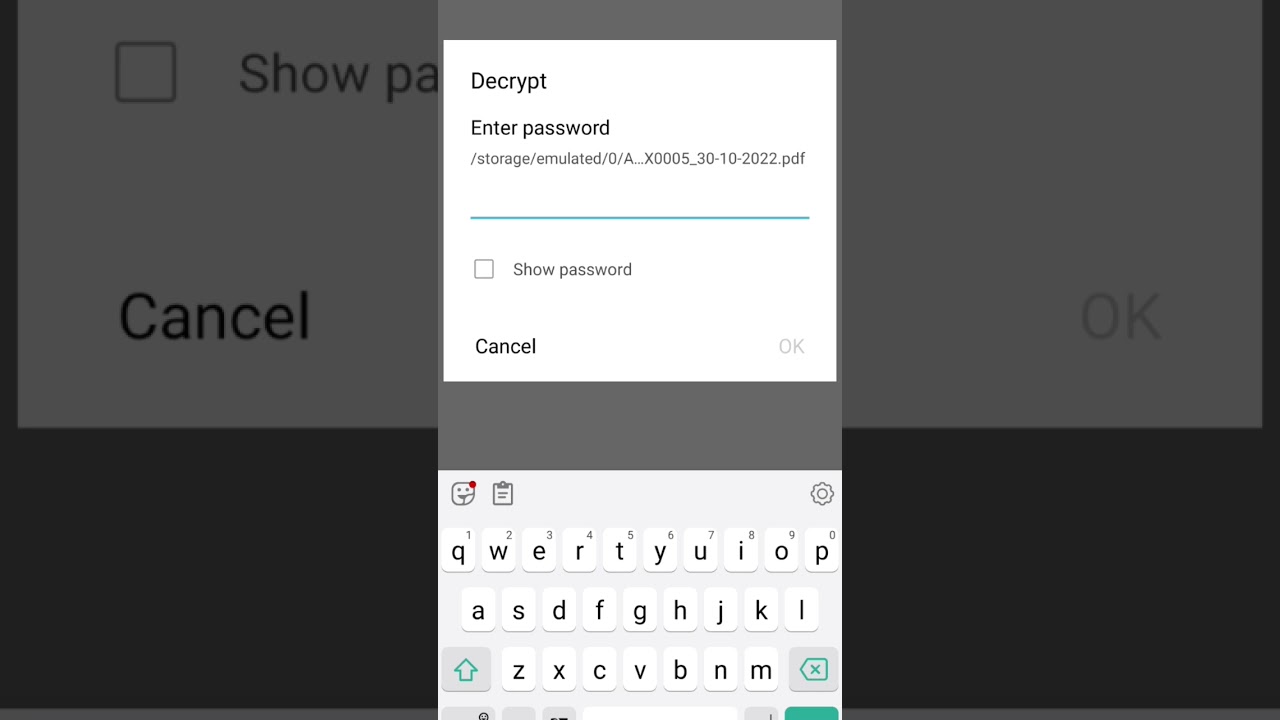 Union Bank PDF Statement Password Help