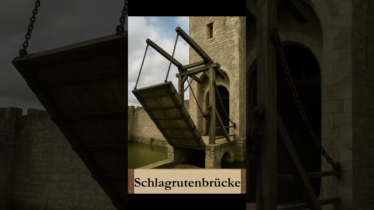 Zugbrücken an Burgen: Was wurde wirklich hochgezogen? 🏰