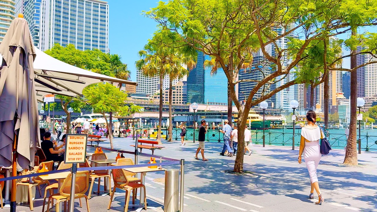 Sydney Walking Tour 2025 & Bondi Beach 🌊 (4K/60fps)