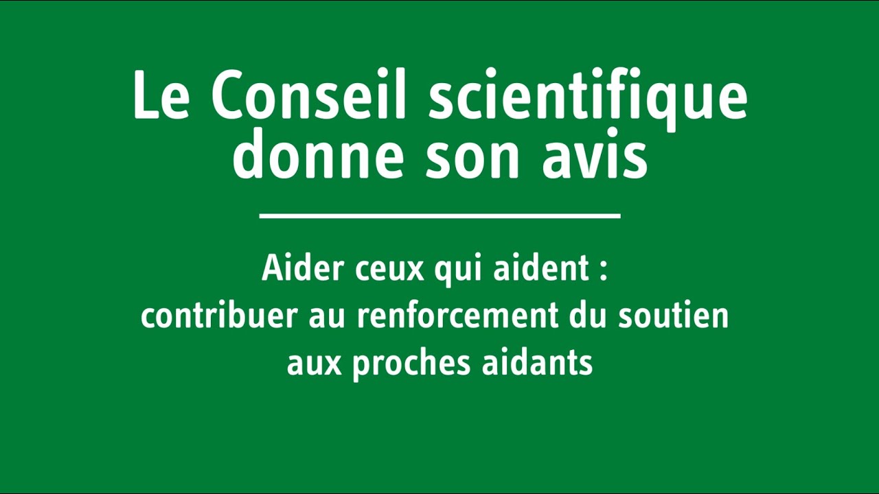 CNSA Scientific Council Recommends Strengthening Support for Caregivers 🤝