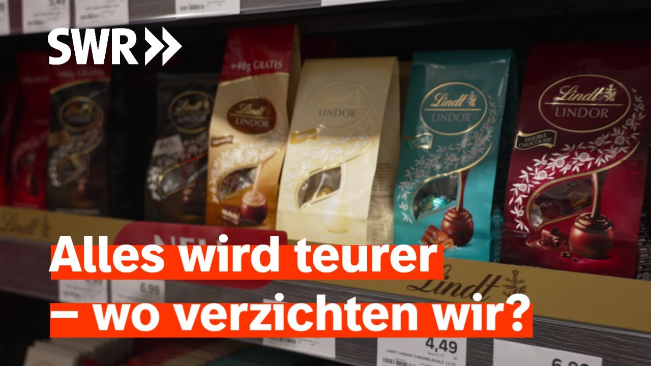 Lebensmittelpreise steigen: Rheinland-Pfälzer sparen 🍫