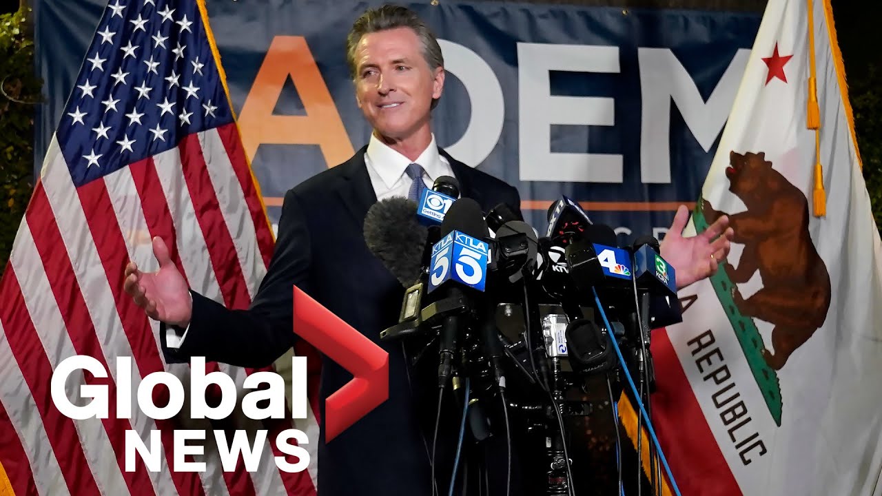 California's Gov. Gavin Newsom beats recall effort backed by GOP