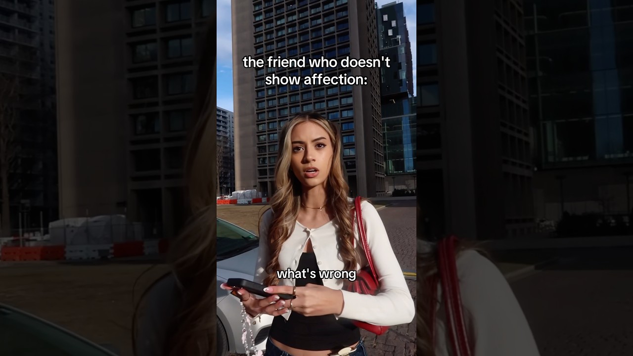 Friend Who Doesn't Show Affection #shorts