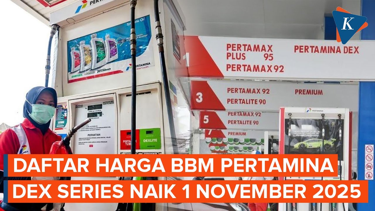 Daftar Harga BBM Terbaru 1 November 2025, Pertamina Dex Series Naik Rp200