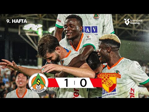 Alanyaspor (1-0) Göztepe - Highlights/Özet | Trendyol Süper Lig - 2025/26