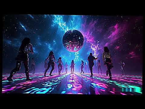 Disco Fire on Neon Street | Disco Instrumental #disco80s #music #disco