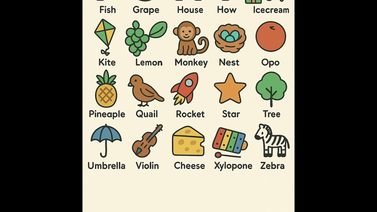 ChatGPT Creates Alphabet Poster 📜