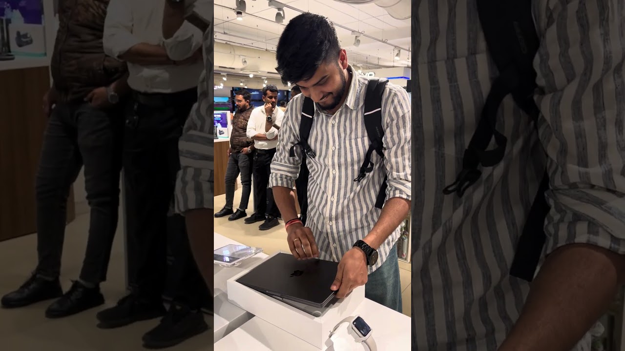 Just Got My New MacBook Pro M4! π #Apple #FirstMacBook