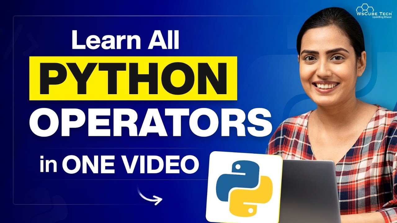 Master Python Operators in One Video: Arithmetic, Logical, Assignment & More! 🚀