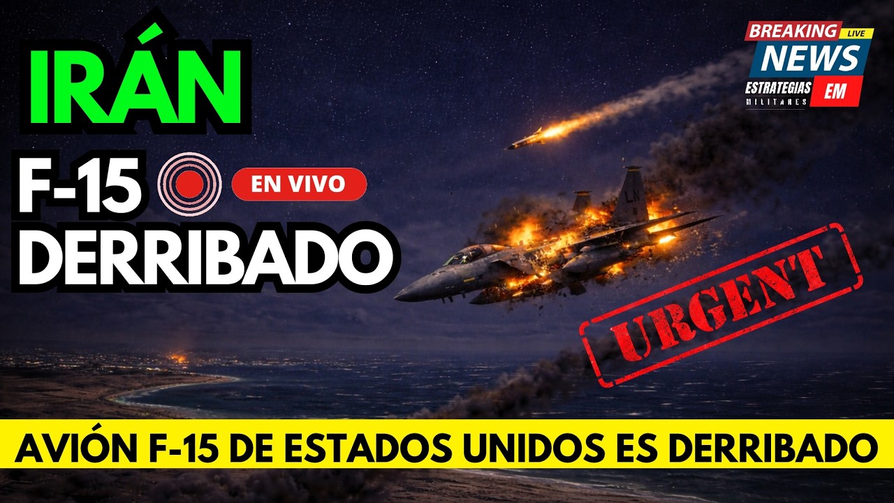 🚨 NOTICIAS IRÁN AVIÓN F-15 ESTADOS UNIDOS DERRIBADO EN KUWAIT ¿QUÉ PASO?
