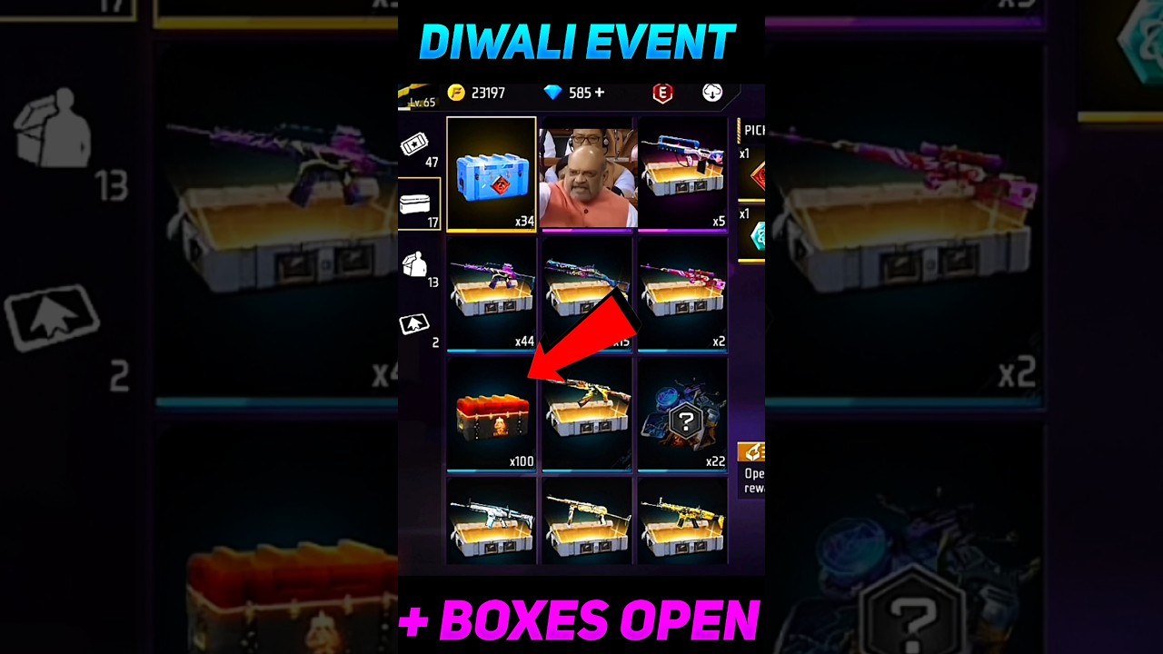 Free Fire Diwali Event: Create Opening & Rewards π