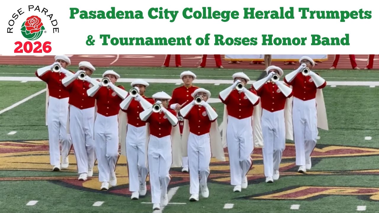 Rose Parade BANDFEST 2026: PCC Honor Band & Trumpets 🎺