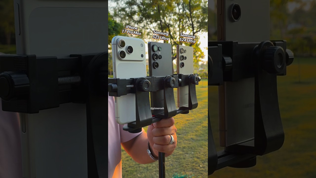 iPhone 17 Pro Max vs Samsung Galaxy S25 Ultra & S24 Ultra Camera Comparison: 100x vs 40x Zoom