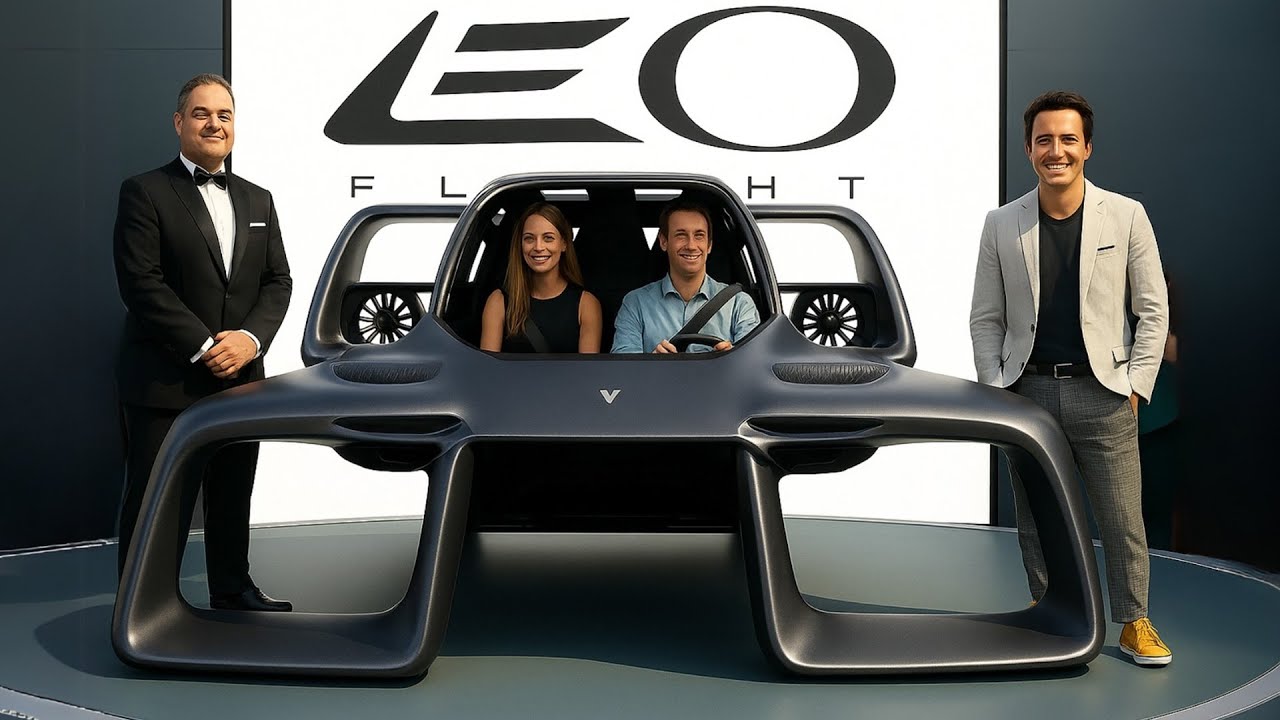 NEW LEO COUPE JUST GOT UNVEILED – Meet the Flying Car!