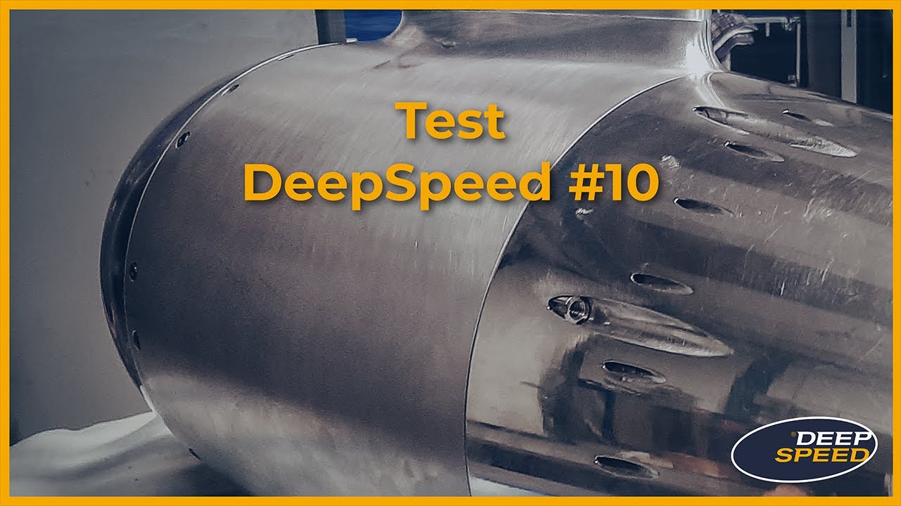 Test del Motore DeepSpeed #10 in Acqua 🇮🇹
