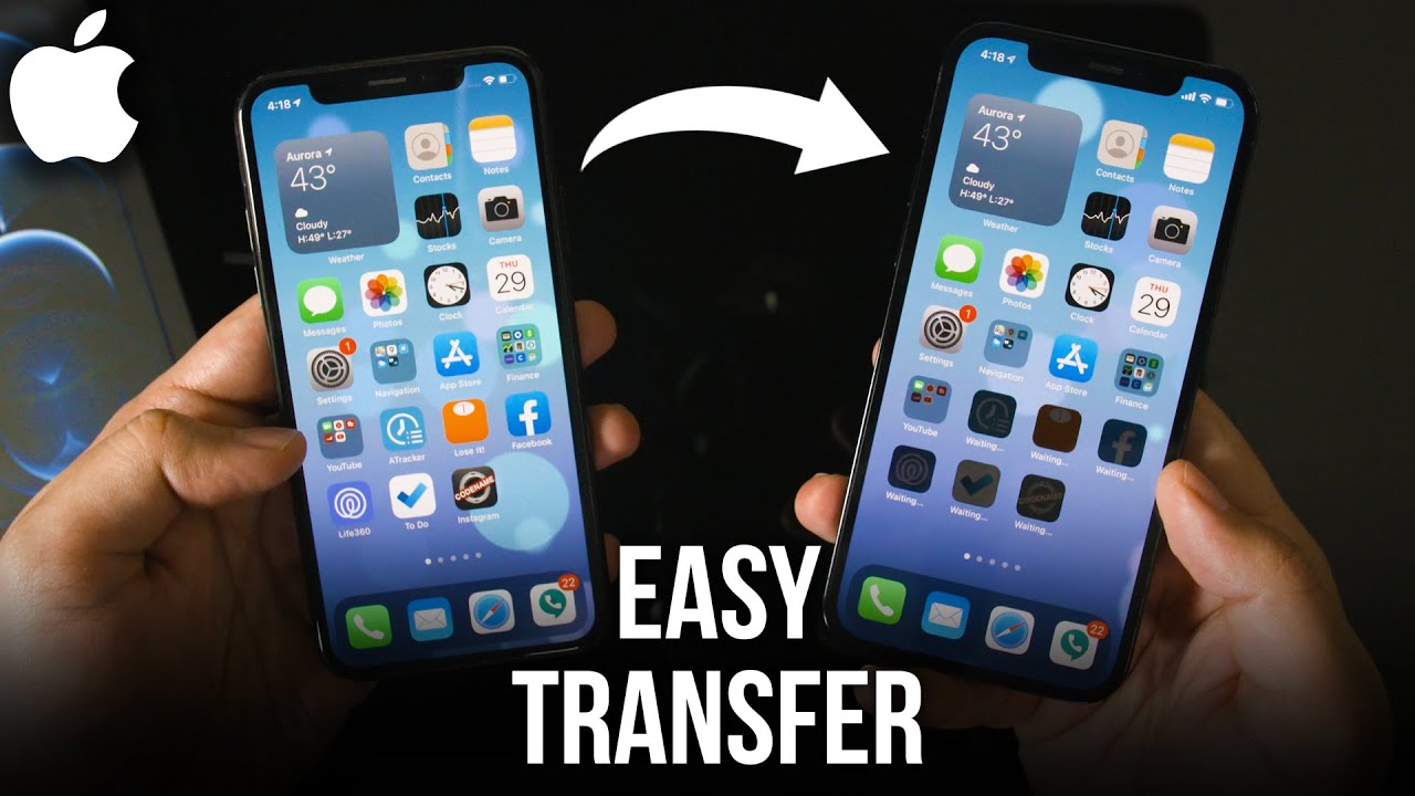 Transfer Data from Old to New iPhone Easily 📱