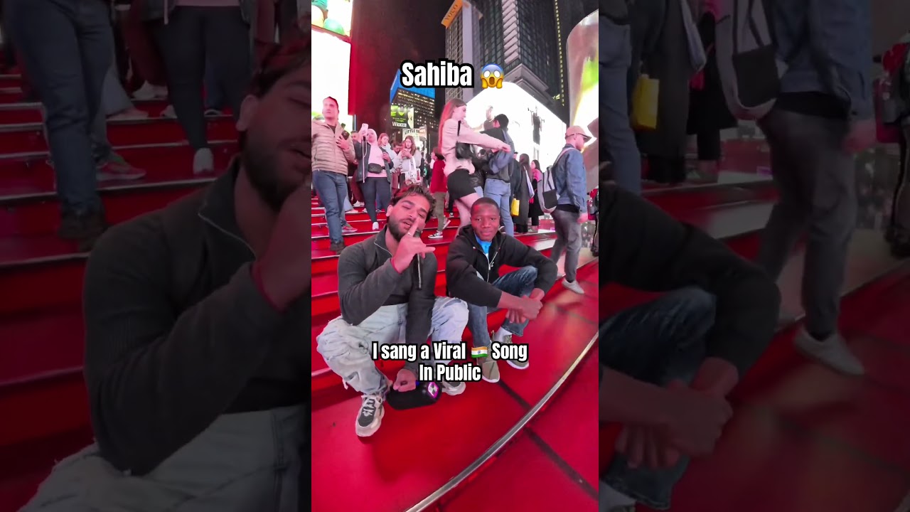 Public Performance of 'Sahiba' Singing