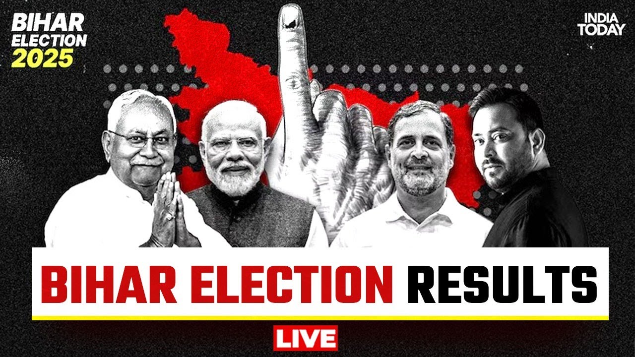 Bihar Election 2025 Results LIVE | Counting Day Updates 🗳️