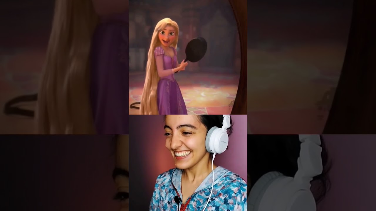 دوبلاج ثنائي اللغة لكرتون رابونزل (Tangled) 🎥