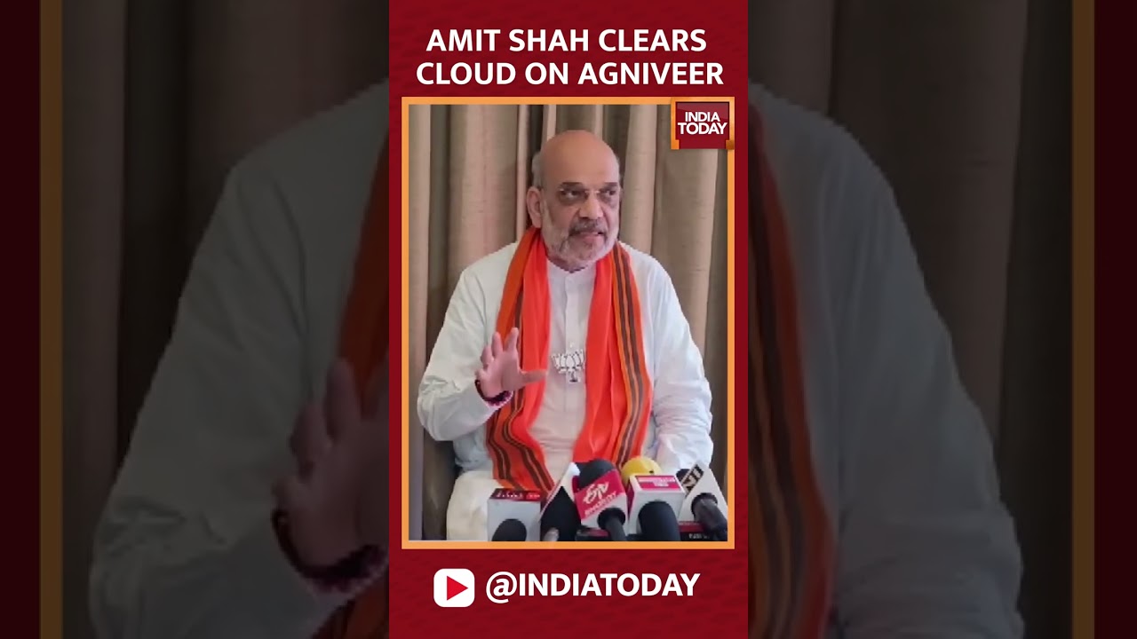 Amit Shah Discusses Agniveer Scheme & 2024 Elections 🇮🇳