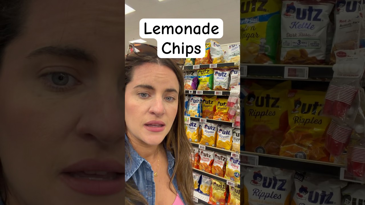 The search for lemonade chips! #lemonade #summer #chips #shopping #snacks