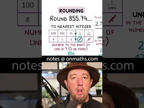 Accuracy - Round to the nearest integer - Part 2 #maths #gcse #gcsemaths #gcserevision