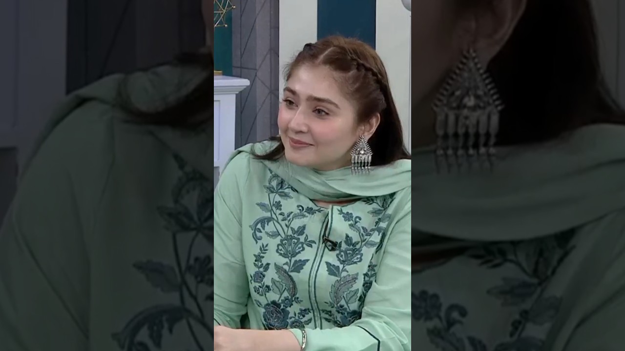 Dure Fishan & Nida Yasir Interview 🎥